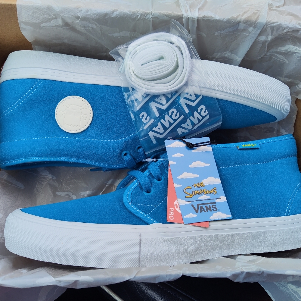 Bart Simpson Vans 10.5